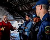 Em vistoria, vereadores constatam que antiga rodoviária possui boa estrutura física, mas carece de cuidados